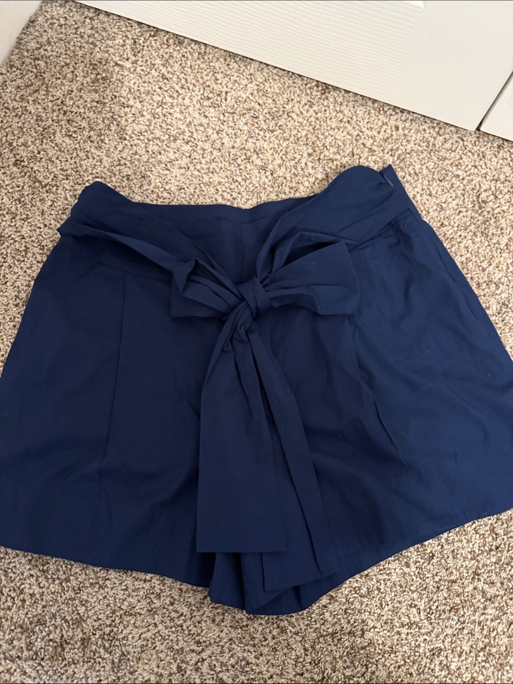 Women's Navy Tie-Waist Shorts Vineyard Vines